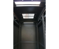 Extralink Szafa rack 42U 800x1000mm czarna stojąca EX.14442 - 734894 - zdjęcie 4